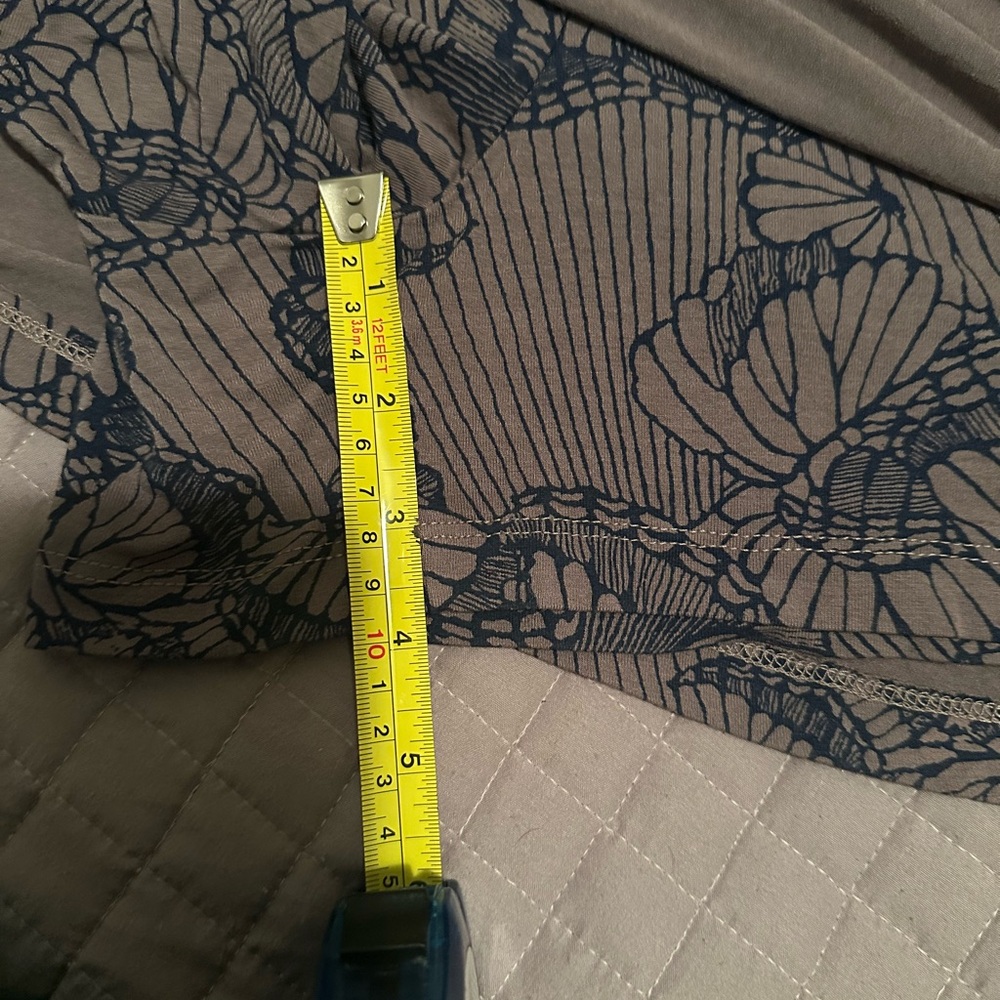 Fresh Produce Blue and Gray Mini Skort - Picture 8 of 11